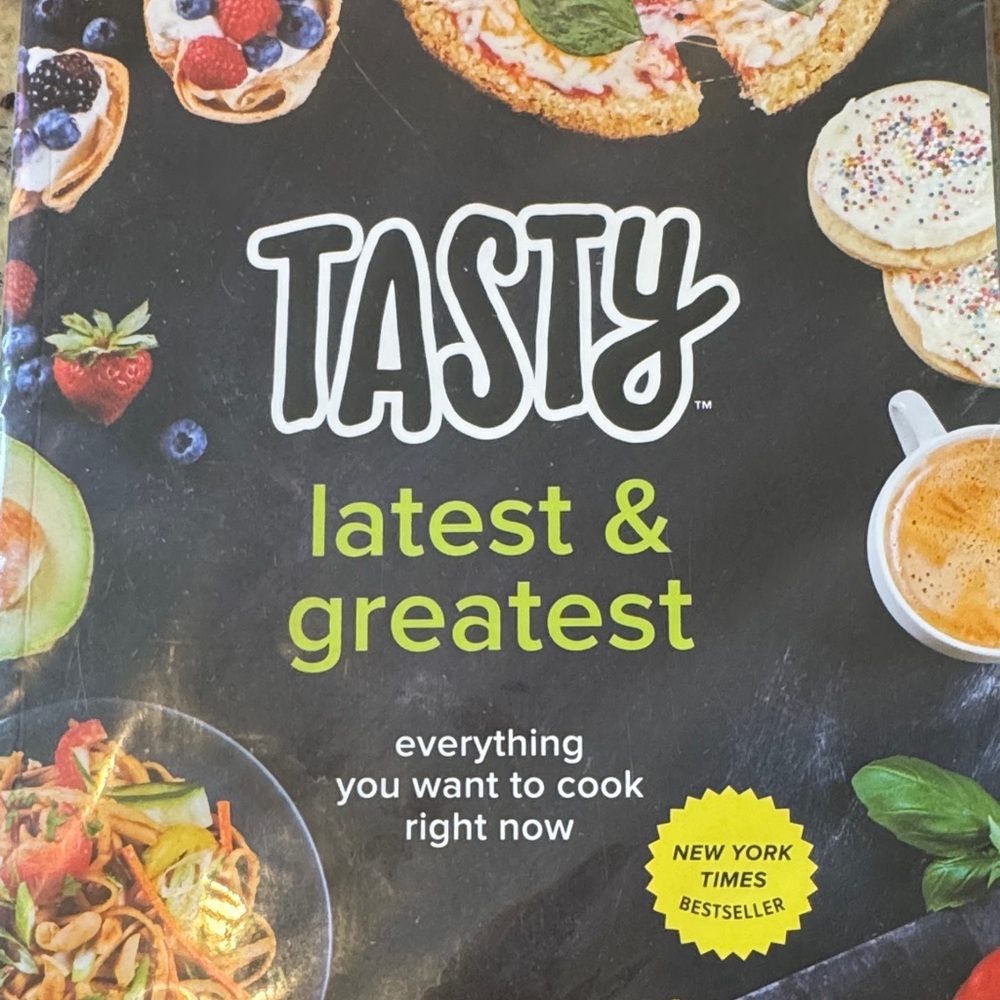 Latest & Greatest Cookbook - Black Cover